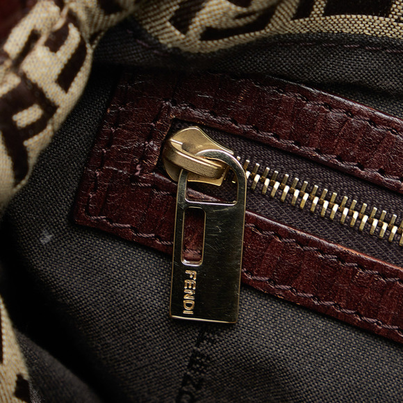 FENDI Zucchino Mamma Forever Shoulder Bag - Picture 8 of 9